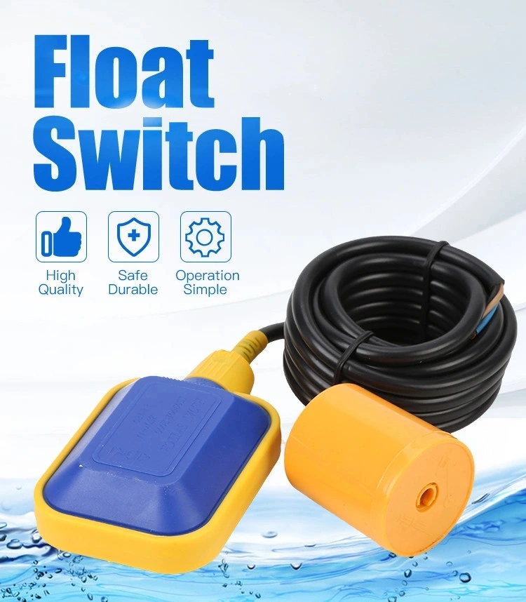 Plastic IP68 Square Cable Liquid Level Float Switch