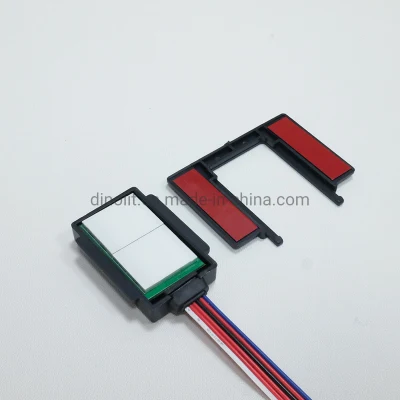12V /24V 2 Touch Points Sensor Switch for Smart Mirror Double Touch Sensor Control for Bathroom Light Mirror with Dimming